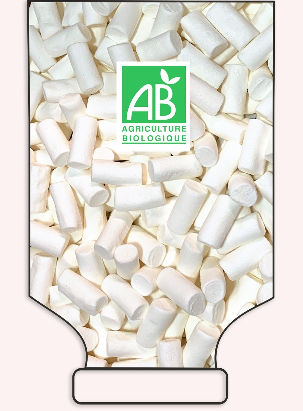 Marshmellows vanilla flavors in bulk - art.1039