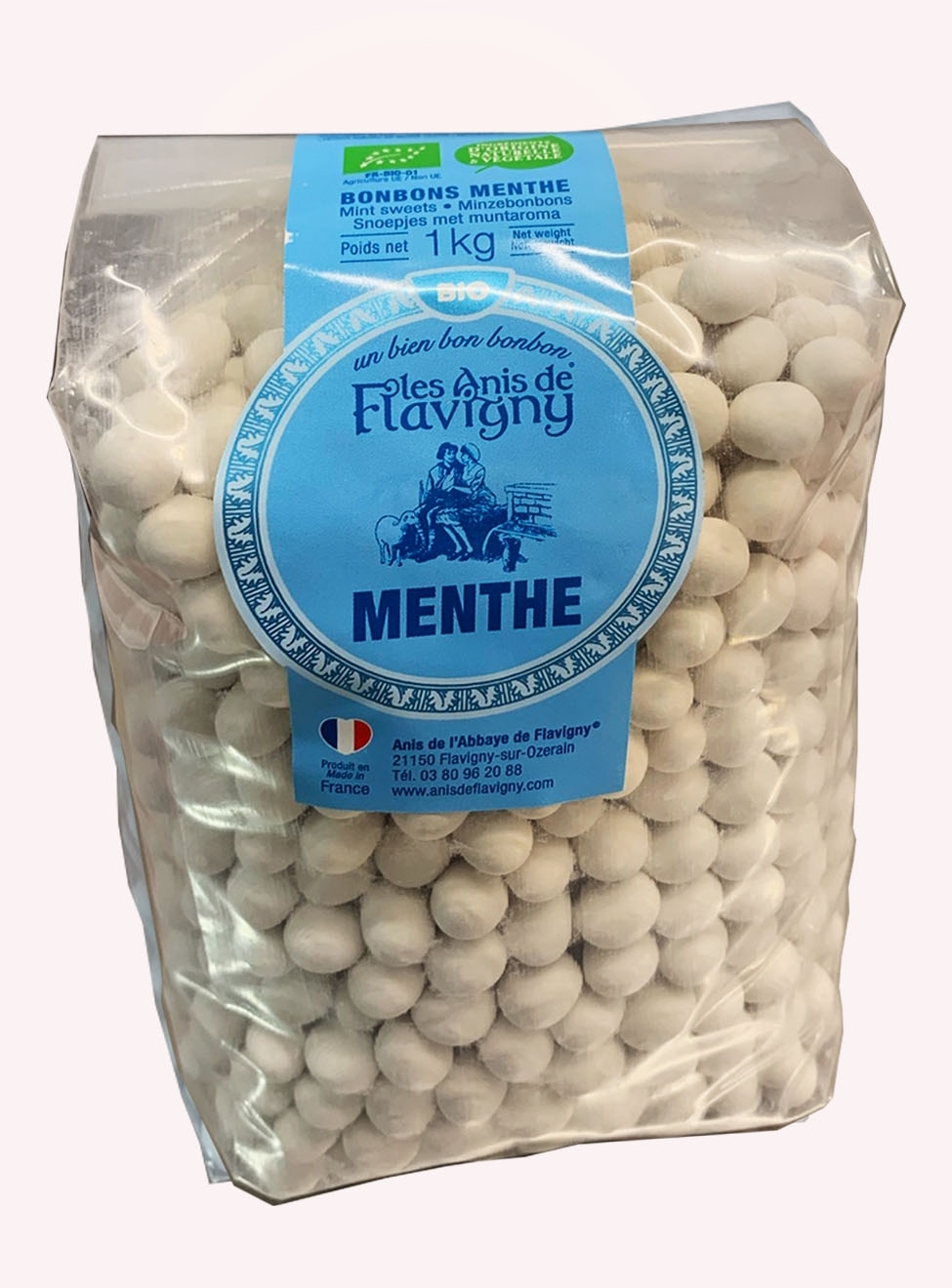 bonbons Les Anis de Abbaye de Flavigny menthe