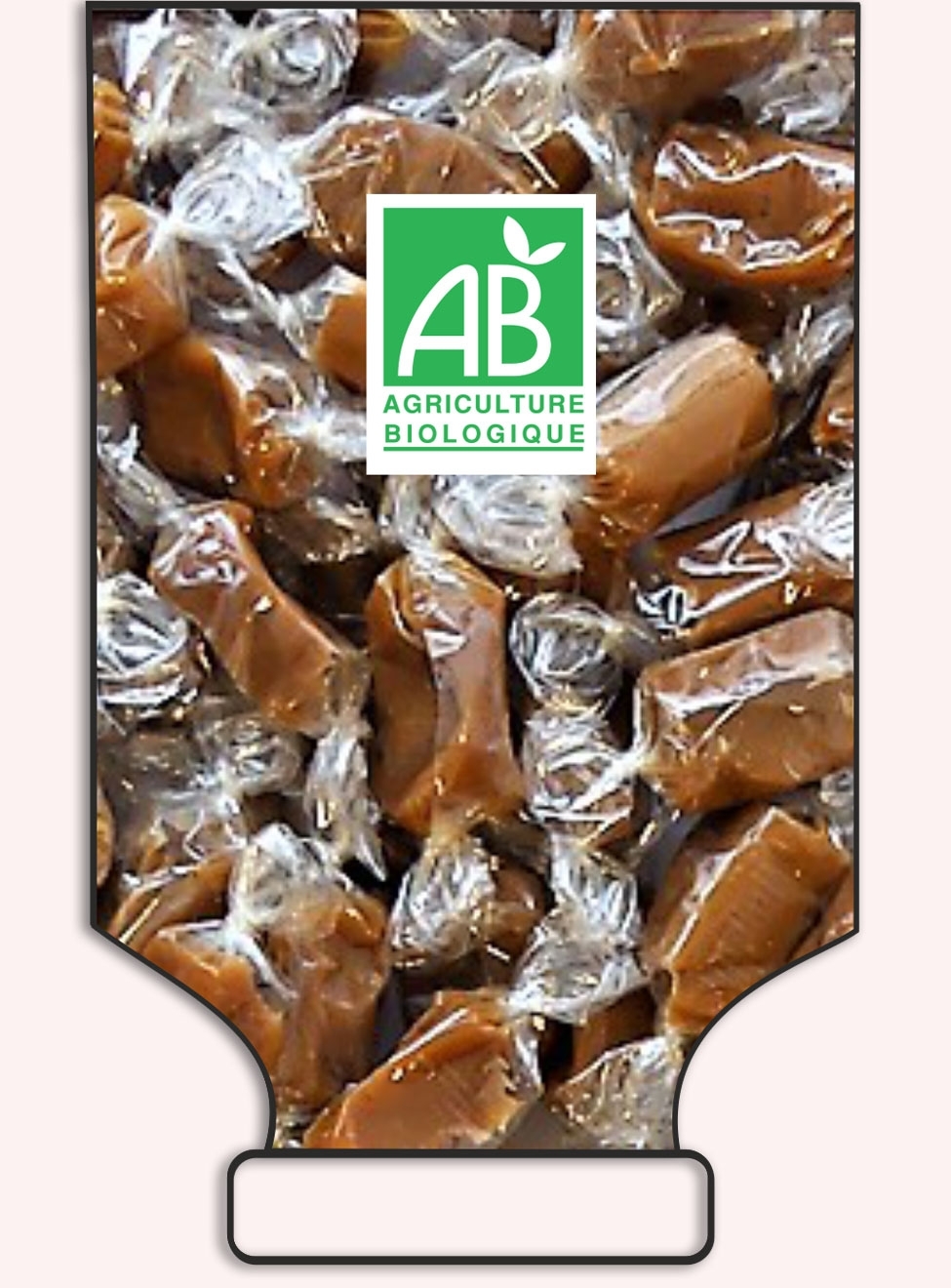 Caramels with butter in bulk - Origine France - art.1016